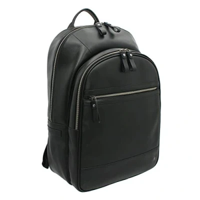 Image of VISCONTI Toscana Collection Leather Laptop Backpack TC80b Black