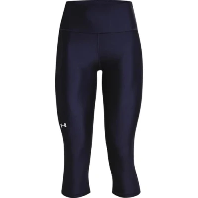 Image of Under Armour Women&#039;s HiRise Leg, 3/4 Length Leggings, High Waisted Running Tights with 4 Way Stretch and No Slip Waistband, Ideal for Yoga, Pilates, Cycling, etc