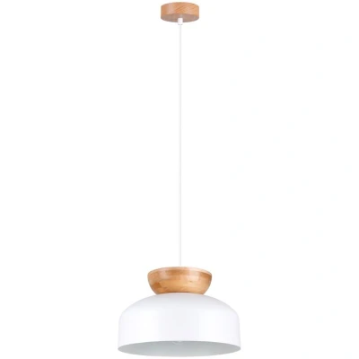 Image of Marion Dome Pendant Ceiling Light White