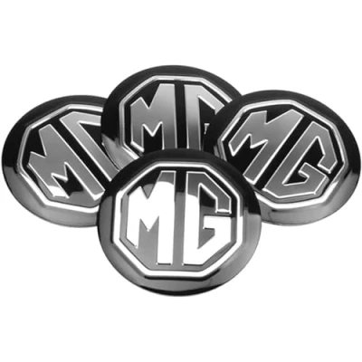 Image of 4 Pack Of Hub Caps for MG MG4 2022 2023, Tires and Rims Accessories, Logo Wheel Covers, Car Decoration Badge Accessories