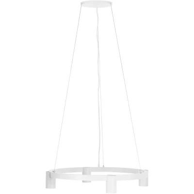 Image of Arcchio pendant light Brinja, white, 120 cm long, 4 bulb, GU10