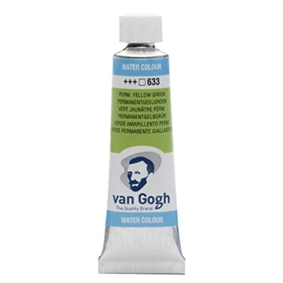 Image of Van Gogh Watercolour Tube 10 ml Permanent Yellowish Green 633