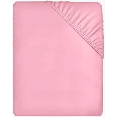 Image of Utopia Bedding Fitted Sheet King, Pink Deep Pocket 14 inch (35 cm) Easy Care Soft Brushed Polyester Microfibre Fabric Shrinkage and Fade Resistant Bottom