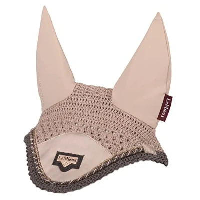 Image of LeMieux Loire Satin Fly Hood Rose Large