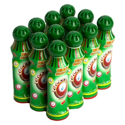 Image of Thomas &amp; Anca Club Supplies Ltd 12x 45ml Green Bingo Dabbers/Dauber/Markers for Tickets