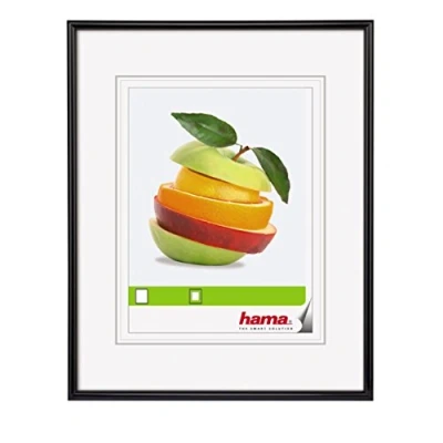 Image of Hama Sevilla Plastic Frame, black, 13 x 18 cm