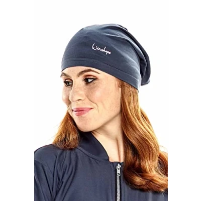 Image of WINSHAPE Bea101ls Functional Light and Soft Beanie Hat, Charcoal, Standard Size