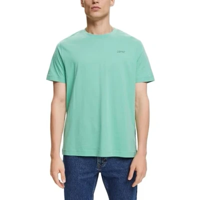 Image of ESPRIT Men&#039;s 054ee2k330 T Shirt, 335/Dusty Green, M