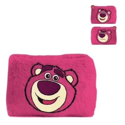 Image of Pyramid International Toy Story Lotso Faces Fuzzy Pencil Case, Soft Plush Stationery Pouch for School or Office, One Size