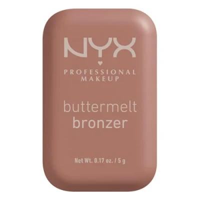 Image of NYX Professional Makeup Buttermelt Powder Bronzer, Up To 12H Wear, Fade &amp; Transfer Resistant, Shade: Deserve Butta