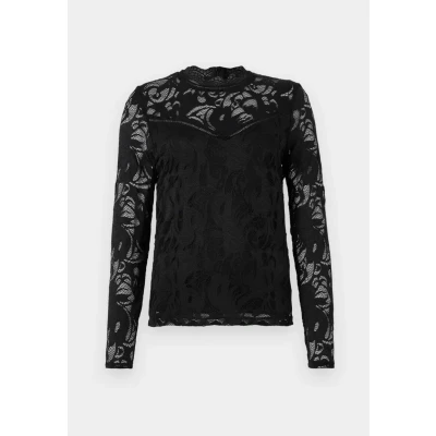 Image of VILA Vistasia Blouse, Women&#039;s, Size: XL, Black