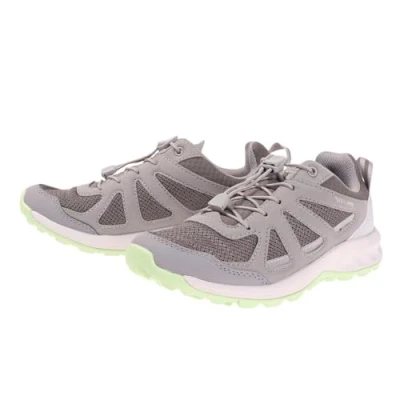 Image of Jack Wolfskin Women&#039;s Woodland 2 Vent Low W Sneaker, Dark Grey/Light Green, 4.5 UK