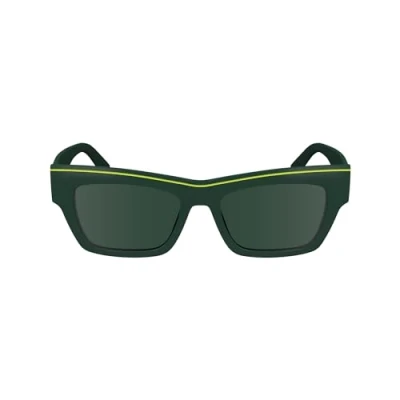 Image of Sunglasses Calvin klein Ckj24602s col. 306 Unisex Squadrata Verde