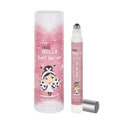 Image of Miss Nella Sweet Like Me Kids Roll On Perfume Fresh Fragrances, Safe &amp; Natural Boys Girls Oil, 10ML