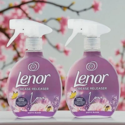 Image of Lenor Crease Releaser Spray Exotic Bloom 500ml Twin Pack (2 x 500ml)