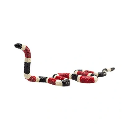 Image of MOJO Coral Snake Wildlife Animal Toy Figure