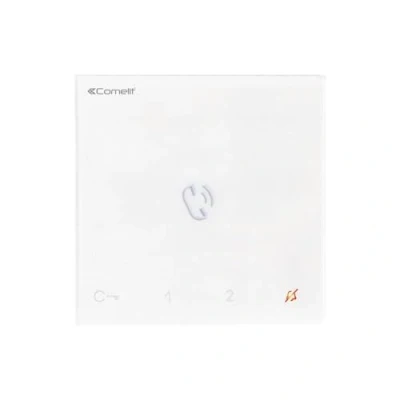 Image of Comelit Group Audio Indoor Station 6750W Mini HF, White, SB2 for Door Communication 8023903317459