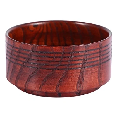 Image of Yosoo Wooden Shaving Soap Bowl Cup Mug Tool Natural For Man Shaver Razor Cleansing Foam Round