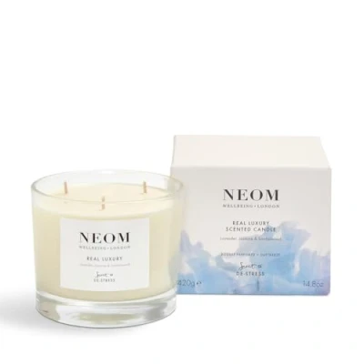 Image of Neom Real Luxury Scented Candle (3 Wicks) 420g