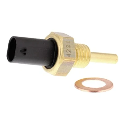 Image of 25186240 Coolant Temperature Sensor VEMO V40 72 0642 Original Quality with seal without cable VAUXHALL: Insignia Mk1, Astra Mk6, Meriva Mk2