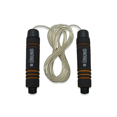 Image of Ubung Weighted Skipping Rope Tangle Free Fitness Jump