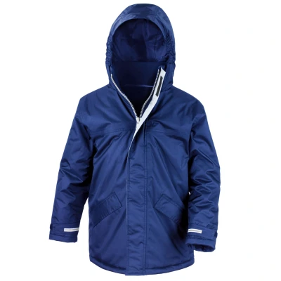 Image of Result Kids R207J Core Winter Parka Royal, Large/Size 9/10