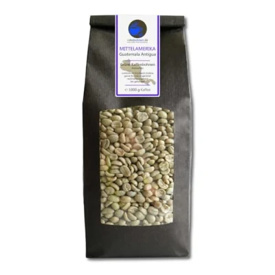 Image of Green coffee beans Guatemala Antigua (highland raw 1000g)