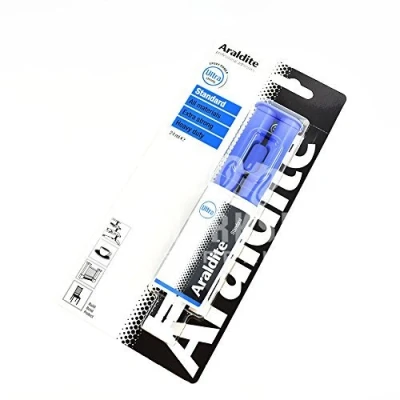 Image of ARALDITE® TWO PART EPOXY 24ml SYRINGE STANDARD ULTRA STRONG GLUE RESIN ADHESIVE