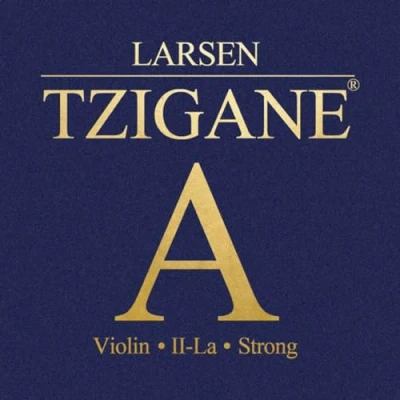 Image of LARSEN strings Violin Tzigane multifilament fibre core A Alu strong