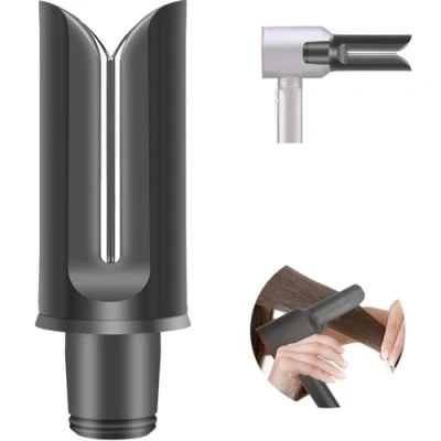 Image of Hair Straightener Attachment for Dyson Supersonic Dryer HD15 HD08 HD01 HD02 HD03 HD04, Straightening Styling Nozzle Tool Dryers converting Straighteners
