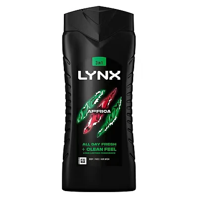 Image of Lynx Bodywash XXL Africa Energy Boost Shower Gel 500 ml