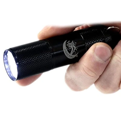 Image of Night Owl Pocket Torch, LED Bright Galaxy Black
