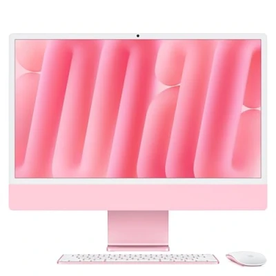 Image of APPLE iMac 4.5K 24&quot; (2024) M4, 512 GB SSD, Pink, Pink
