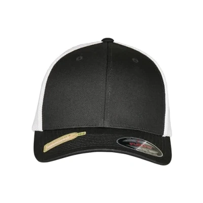 Image of Flexfit Cap, Size: S/M, Black/white