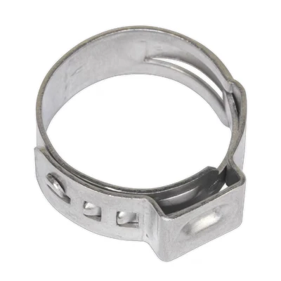 Image of Sealey O Clip Single Ear Ø15.3 18.5mm Pack of 25