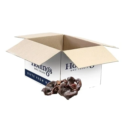 Image of Hollings Pig Snouts Dog Treats, 100% Natural Air Dried Crunchy Chews for Adult Dogs, Grain Free &amp; High in Protein (2kg Loose)