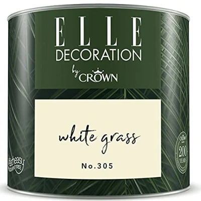 Image of 125ml Elle Decoration Interior Wall Wood Yellow White Grass