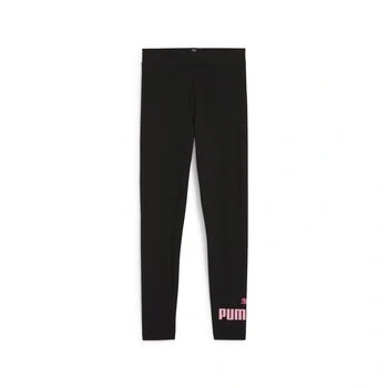 Image of Puma LOGO Unisex Leggings for kids, Size: 3 4y, Black