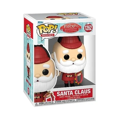 Image of Funko POP! Movies: Rudolph Santa Claus (off Season) the Red Nosed Reindeer Collectable Vinyl Figure Gift Idea Official Merchandise Toys for Kids &amp; Adults Movies Fans