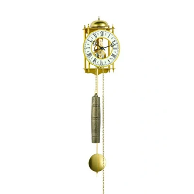 Image of Hermle Antique Style Mechanical Skeleton Wall Clock with Hour Strike 70332 000711