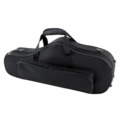 Image of GEWA 708354 &quot;form Shaped&quot; Compact Series Tenor Saxophone Case Black Velour/Black
