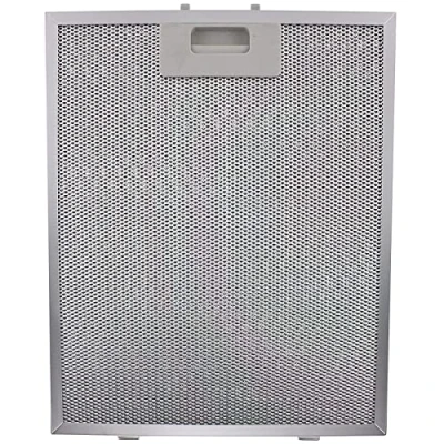 Image of Spares2go Metal Grease Filter for Belling Cooker Hood (Silver, 320 x 260mm)