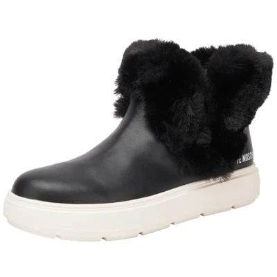 Image of Love Moschino Women&#039;s JA15684G0H Sneakers, Black, 7.5 UK