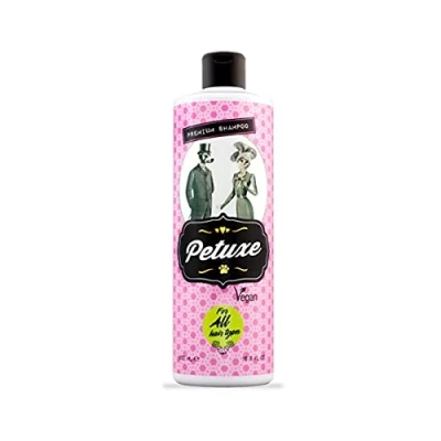 Image of Petuxe Vegan Shampoo for Dogs and Pets All Hair Types 500ml