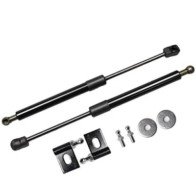 Image of JINGLINGKJ Hood Struts for Fabia MK1 6Y 1999 2007 Front Bonnet Gas Dampers Lift Supports Modify No Drilling TWO YEARS WARRANTY