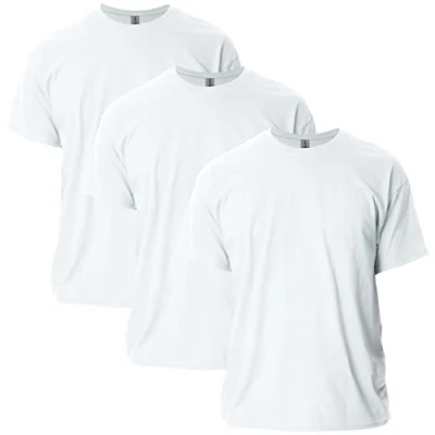 Image of Gildan Men&#039;s Ultra Cotton T Shirt, Style G2000, Multipack, White (3 Pack), 5XL (Pack of 3)