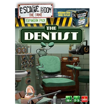 Image of Escape Room: The Game Dentist Expansion Pack Board Games For Adults 3 5 Players Ages 16+