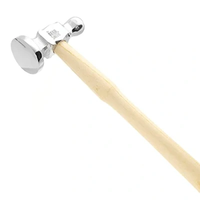 Image of The Beadsmith 4.75 oz. Chasing Dome Head Hammer10 inch, Acrylic, Multicoloured, 1.26 x 3.03 11.9 cm