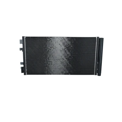Image of 8660003440, 921000294R, 921003293R, 921009956R Condenser NRF EASY FIT 35938 with dryer, seal ring 15,5mm 10,1mm Aluminium 640mm