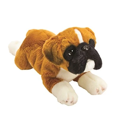Image of Suki Gifts Yomiko Classics Dogs Lying Boxer (Medium, Brown/ White), 3 Count (Pack of 1)